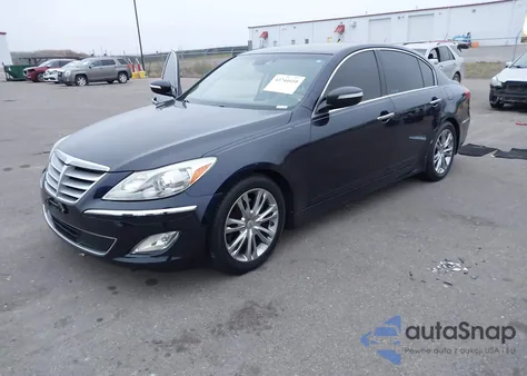 2012 Hyundai Genesis 3.8 из США, поврежденный, VIN KMHGC4DD5CU159342